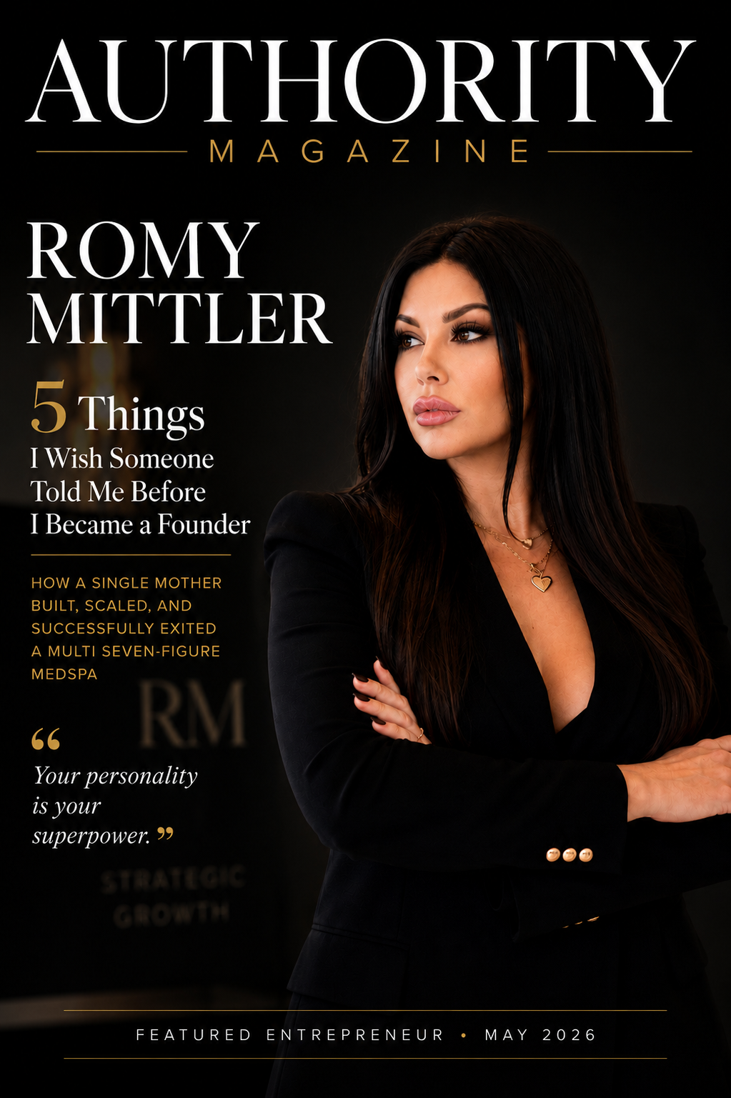 Authority Magazine feature cover with Romy Mittler